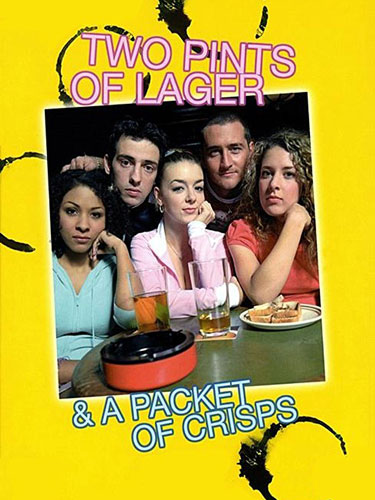 Две пинты лагера и упаковка чипсов Two Pints of Lager and a Packet of Crisps
